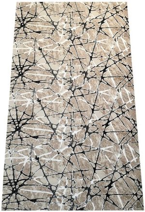 Covor Antiderapant Bej cu negru (721 Bej)